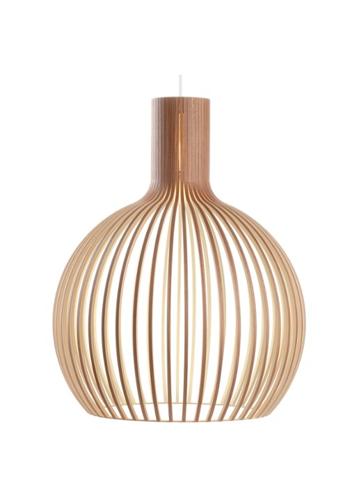 Secto Design Octo 4240 hanglamp Ø 54 cm - voorkant bruin