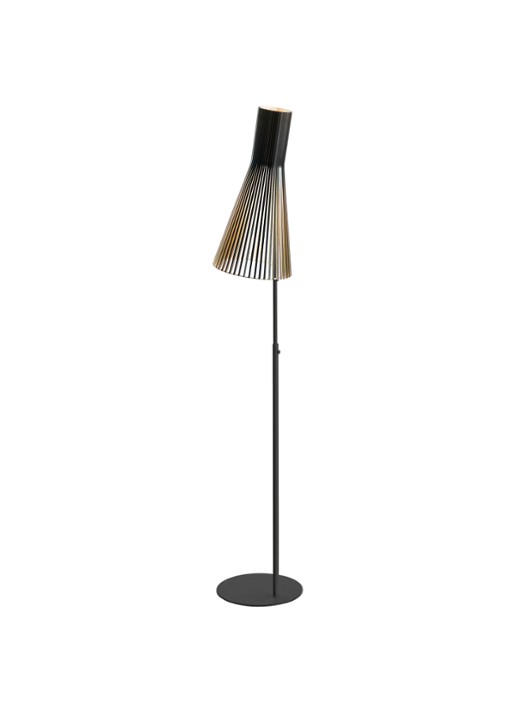 Secto Design Secto 4210 vloerlamp - voorkant zwart