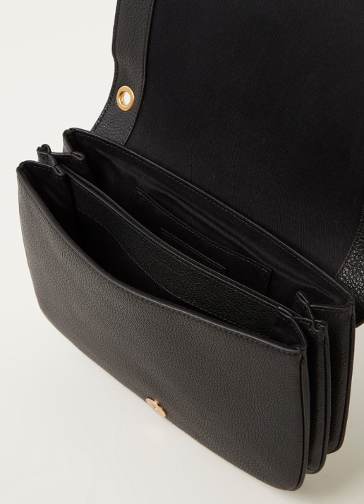 See By Chloé Hana Medium crossbodytas van leer - detail 4 zwart