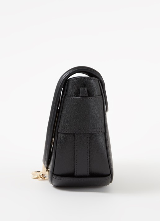 See By Chloé Mara crossbodytas van leer - detail 5 zwart
