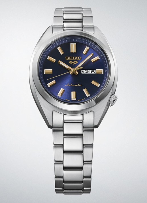 Seiko 5 Sports Automatic horloge SRE021K1 - detail 3 zilver