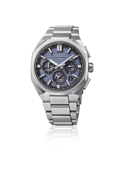 Seiko Astron GPS Solar horloge HAB001J1 - detail 4 zilver