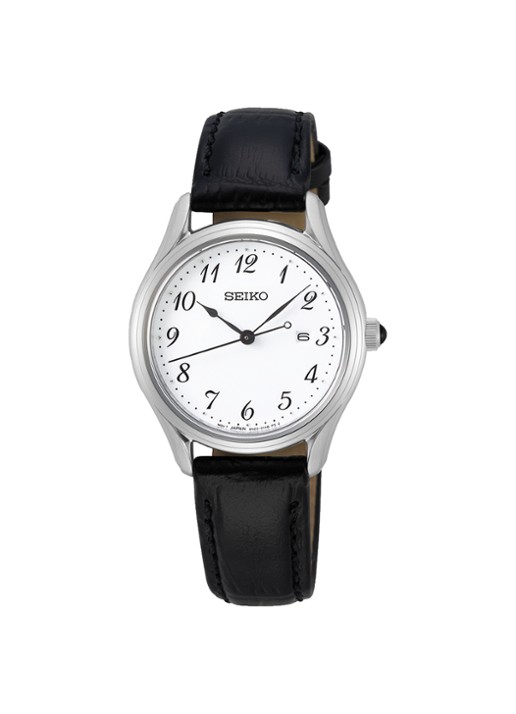 Seiko Horloge SUR639P1 - voorkant zilver