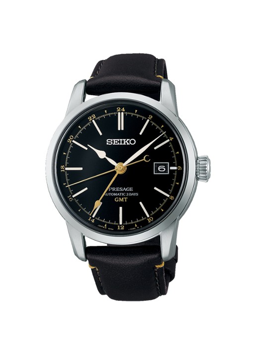 Seiko Presage Automatic horloge SPB447J1 - voorkant bruin