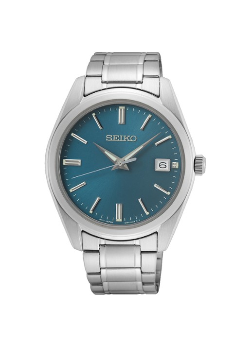Seiko Presage Automatic horloge SRPF43J1 - voorkant zilver