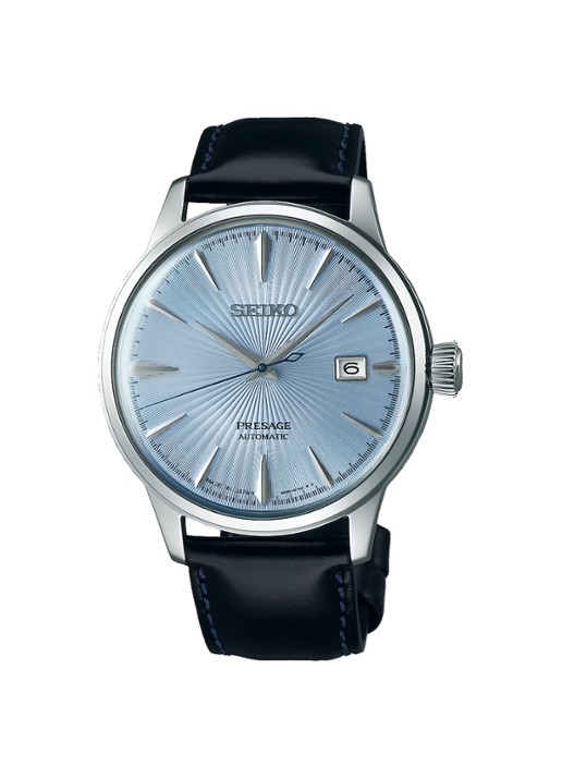 Seiko Presage horloge SRPB43J1 - voorkant zilver