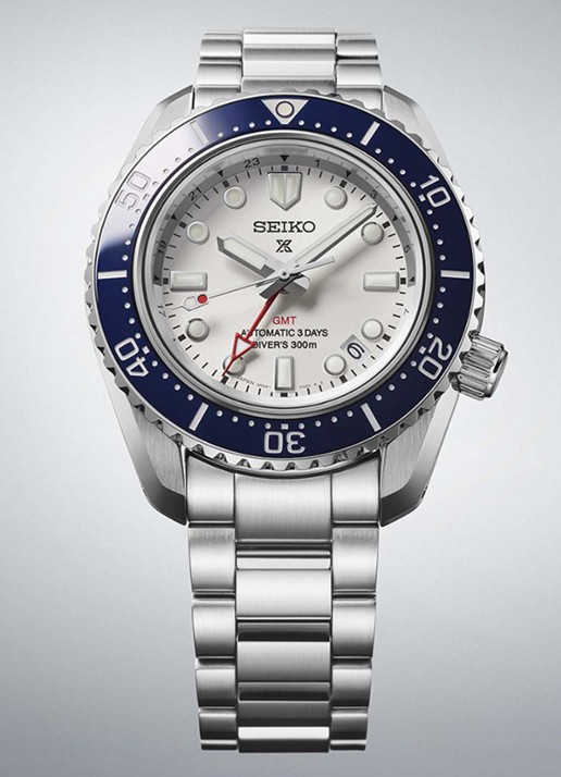 Seiko Prospex Divers horloge SPB519J1 - detail 4 zilver