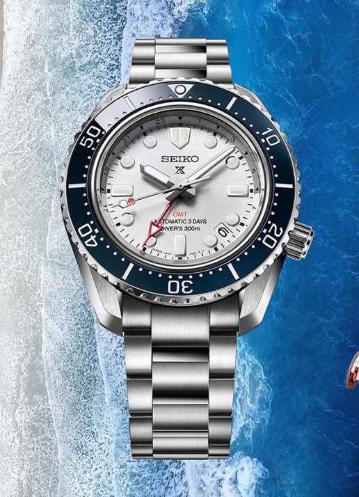 Seiko Prospex Divers horloge SPB519J1 - detail 7 zilver