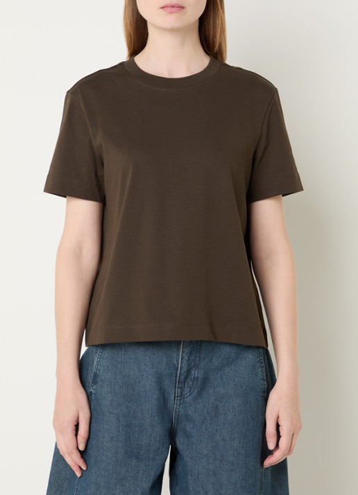 Selected Essential T-shirt met ronde hals