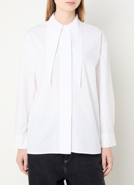 Selected Esther blouse met kraag