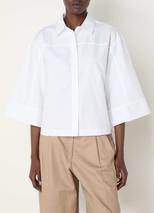 Selected Esther cropped blouse