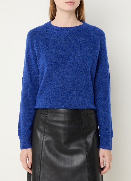 Selected Lulu fijngebreide pullover in wolblend