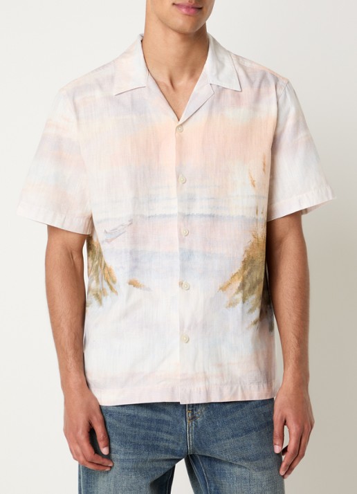 Selected SLHSunset comfort fit overhemd met print