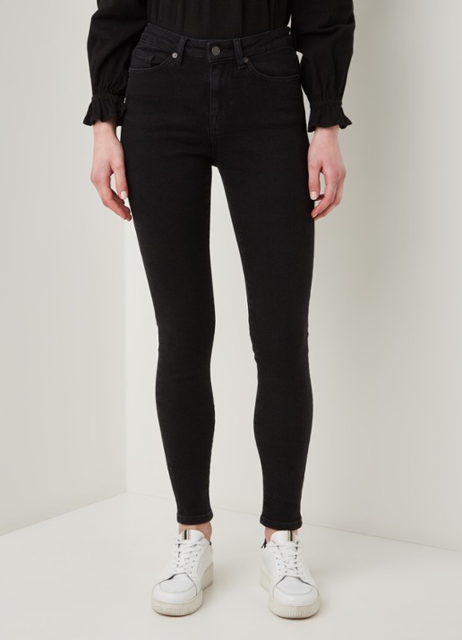 Selected Sophia mid waist skinny jeans met stretch