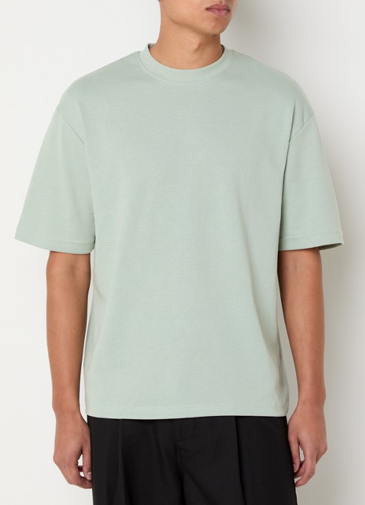 Selected T-shirt met stretch