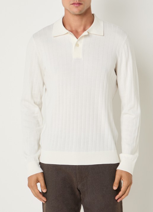 Selected Torino trui met polokraag