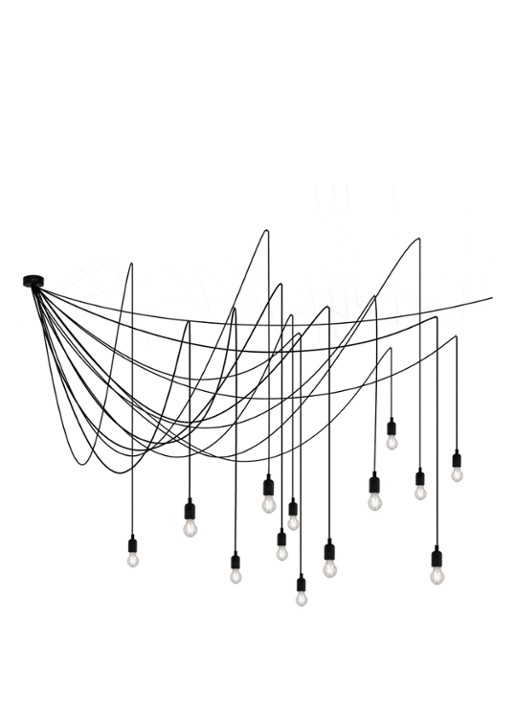 Seletti Maman hanglamp dimbaar - voorkant transparant