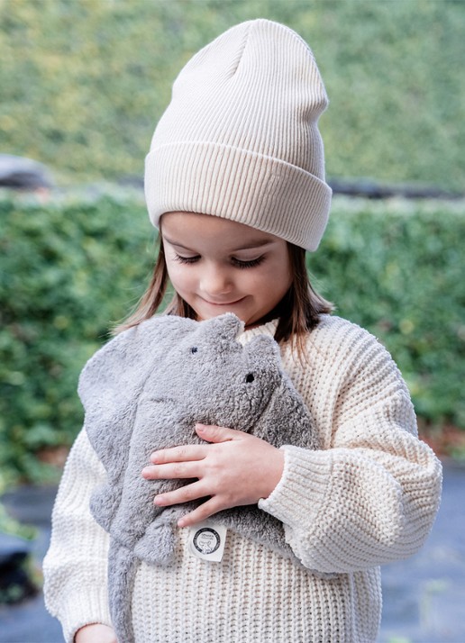 Senger Naturwelt Cuddly Animal Manta Small knuffel met warmtekussen 40 cm
