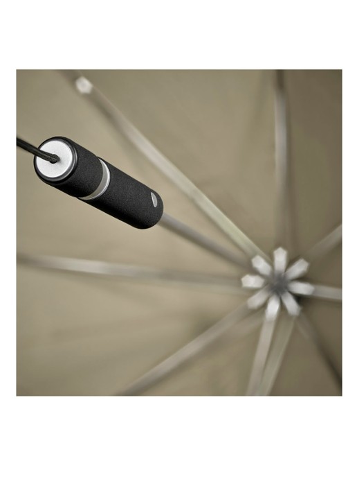 Senz Original aerodynamische lange stormparaplu - detail 5 beige