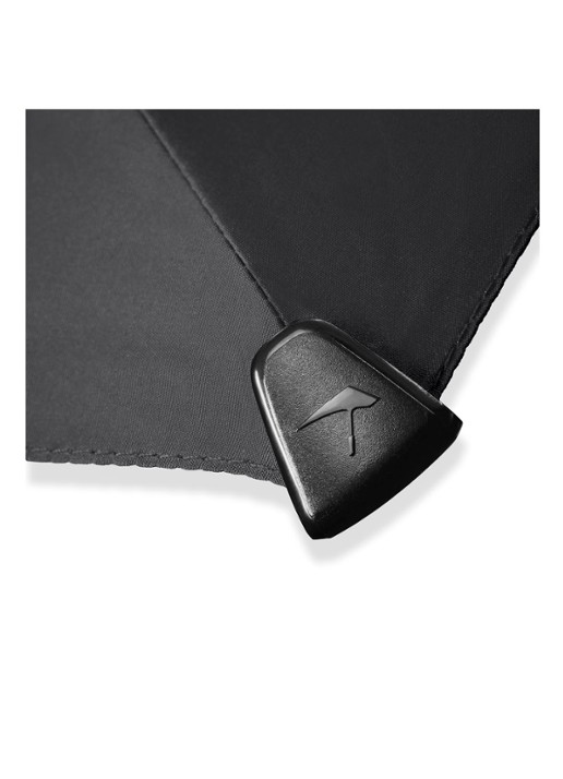 Senz XXL aerodynamische lange stormparaplu - detail 4 zwart