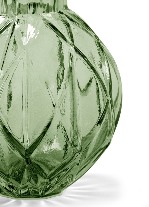 Serax 01 vaas 18.5 cm   - voorkant 2 groen