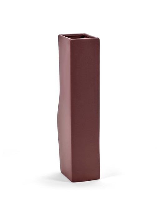 Serax °2 vaas van keramiek 45.5 cm  - voorkant 3 paars