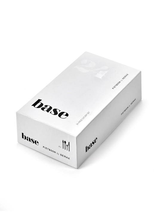Serax Base bestekset 24-delig - detail 2 roestvrijstaal