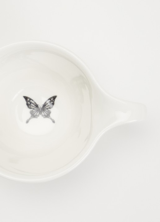 Serax Butterfly Capuccino kopje 15 cl - voorkant 2 wit