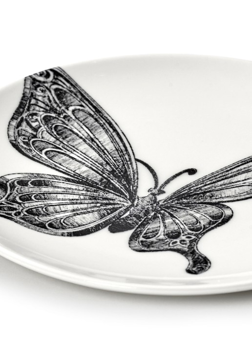 Serax Butterfly ontbijtbord 12 cm - detail 4 wit