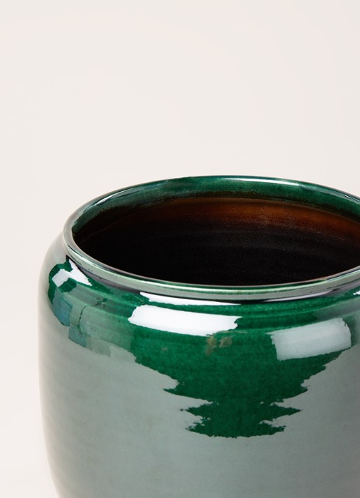 Serax Costa S bloempot voor binnen Ø18,5 cm - detail 3 groen