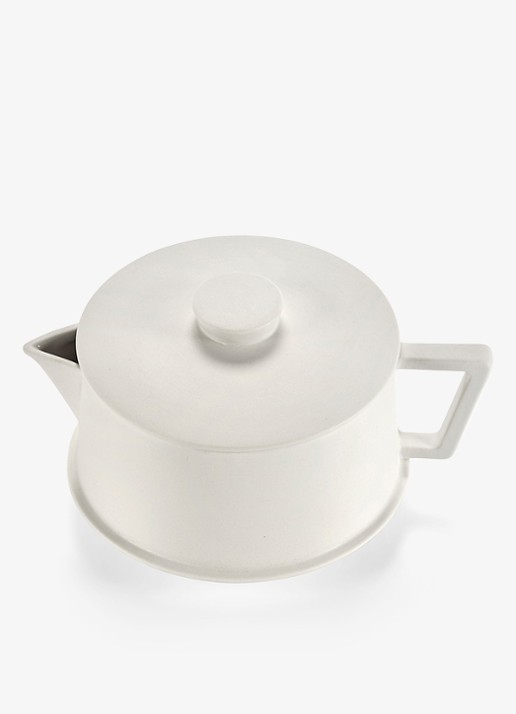 Serax Dune theepot 0,9 liter - detail 3 gebroken wit