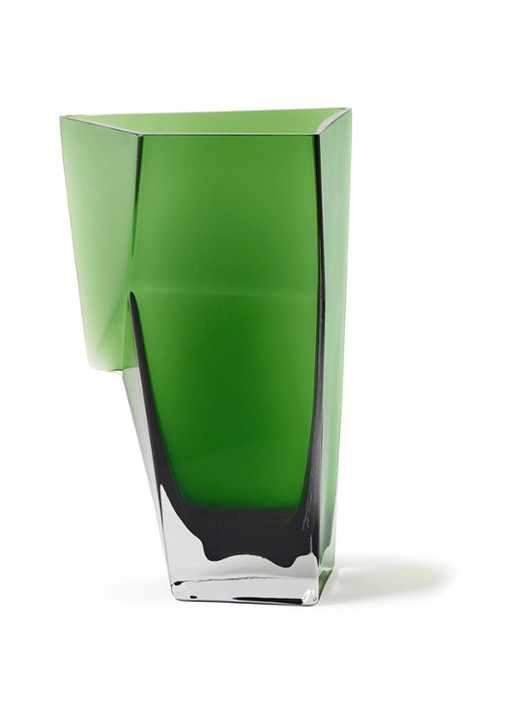 Serax Dunk vaas 33,5 cm - detail 3 groen