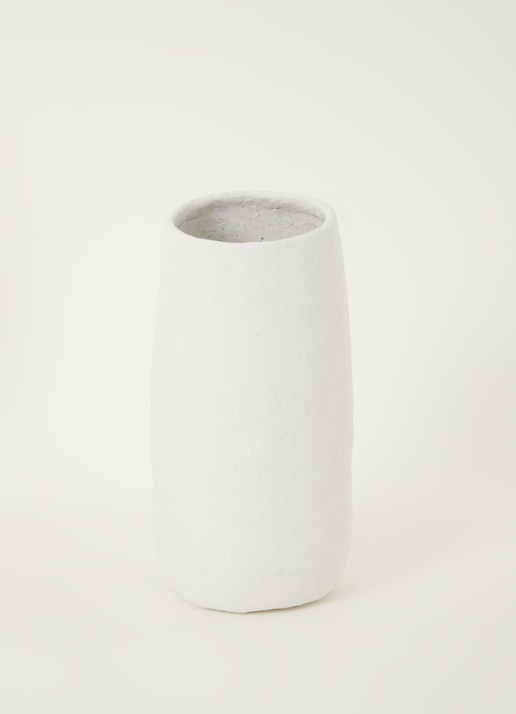 Serax Earth vaas 40 cm - voorkant 2 gebroken wit