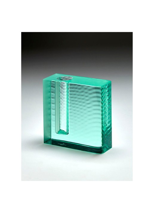 Serax Edu 1 by Ann Demeulemeester vaas 13,1 cm - detail 4 turquoise