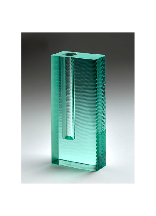 Serax Edu 3 by Ann Demeulemeester vaas 24 cm - detail 5 turquoise