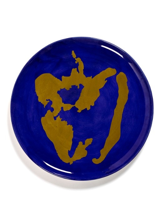 Serax FEAST Lapis Lazuli Paprika L serveerschaal 35 cm