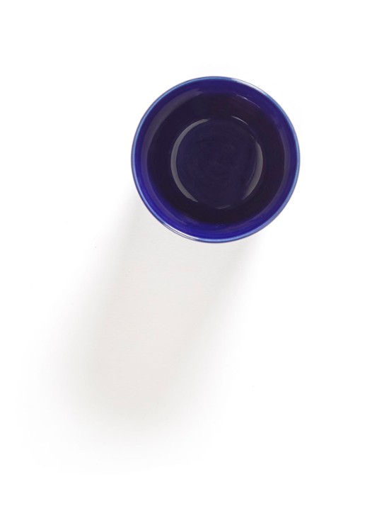 Serax FEAST Lapis Lazuli Swirl-Stripes theekop 33 cl - detail 3 donkerblauw