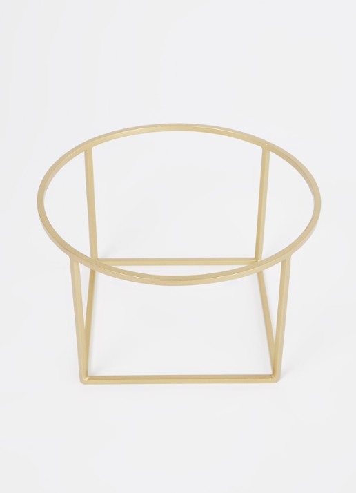 Serax Feast staander voor serveerschaal 25 x 25 cm - voorkant 2 goud