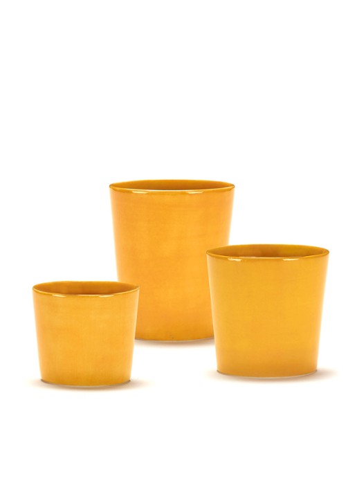 Serax FEAST Sunny Yellow espressokopje 15 cl - detail 5 geel