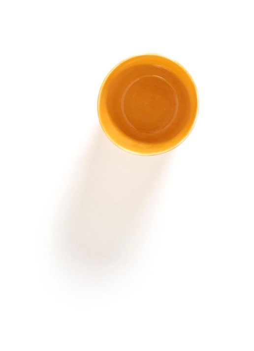 Serax FEAST Sunny Yellow theekop 33 cl - detail 3 geel