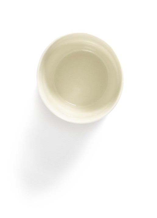 Serax FEAST Swirl-Stripes espressokopje 15 cl - detail 3 gebroken wit