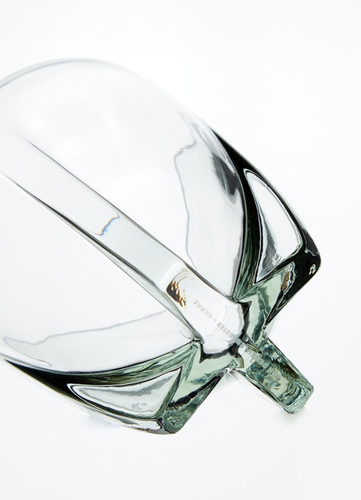 Serax Glas 25 cl - detail lindegroen