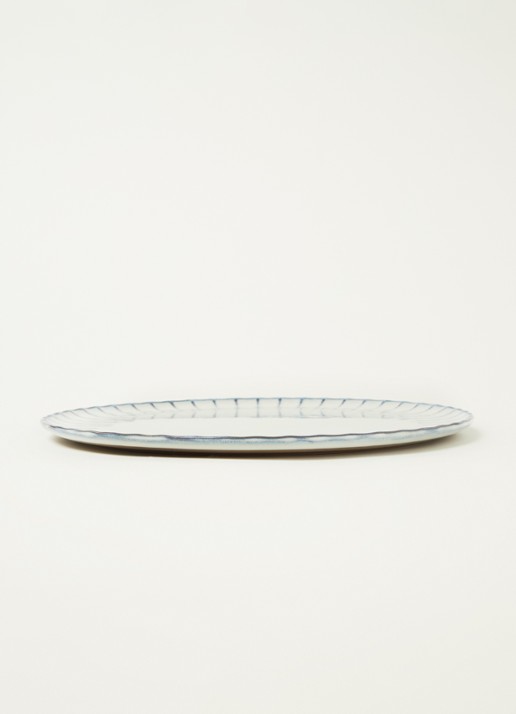 Serax Inku dinerbord 27 cm - voorkant 3 wit