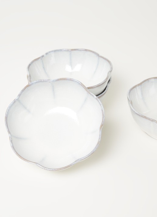 Serax Inku L kom 13 cm set van 4 - detail 3 wit