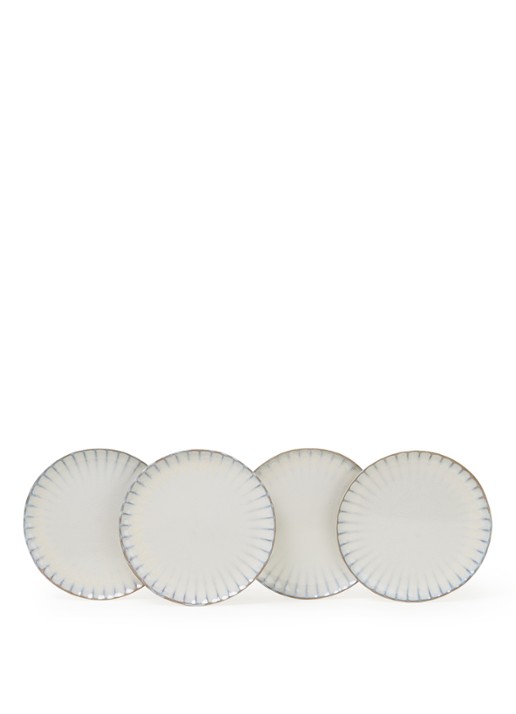 Serax Inku ontbijtbord 21 cm set van 4