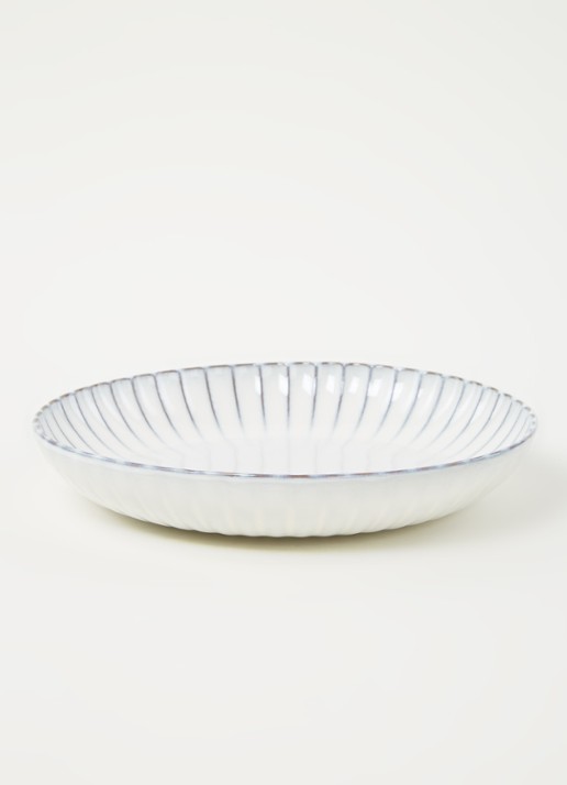 Serax Inku serveerschaal 27 cm - voorkant 2 wit