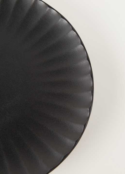 Serax Inku taartplateau 25 cm - detail 3 zwart
