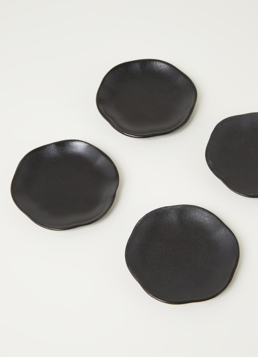 Serax Inku theetipje 9 cm set van 4 - detail 3 zwart