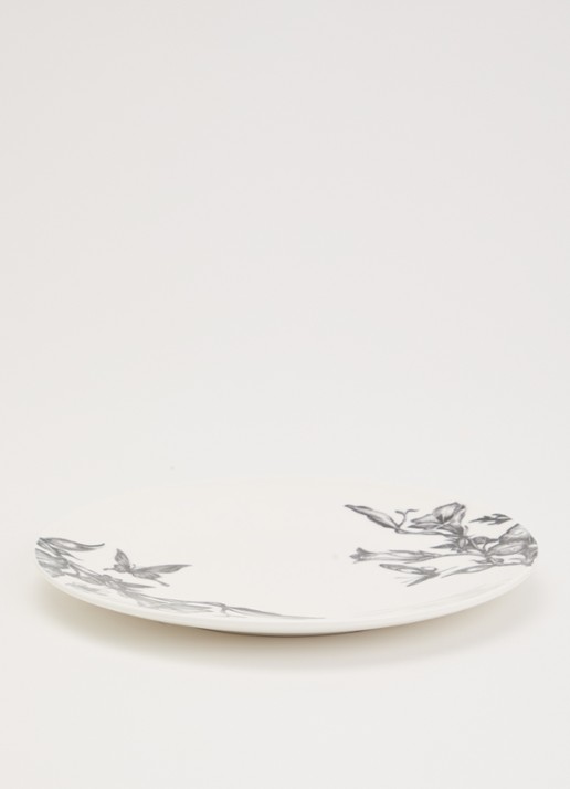 Serax Magical Blossom ontbijtbord 18 cm - voorkant 2 wit