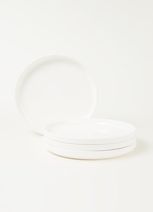 Serax Passe-partout dinerbord 26 cm set van 4 - voorkant 2 wit
